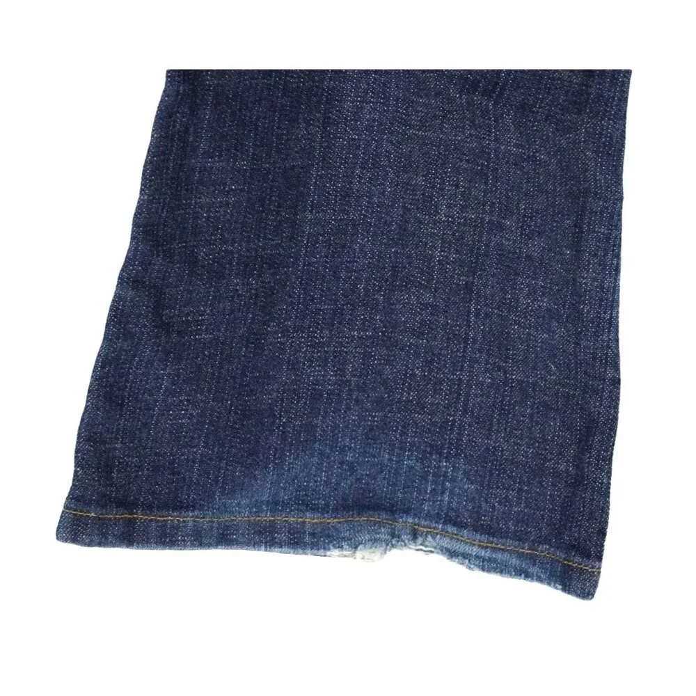 Wet Seal Jeans Juniors Size 7‎ Low Rise Flare Bootcut Stretch Y2K 90s Blue Denim